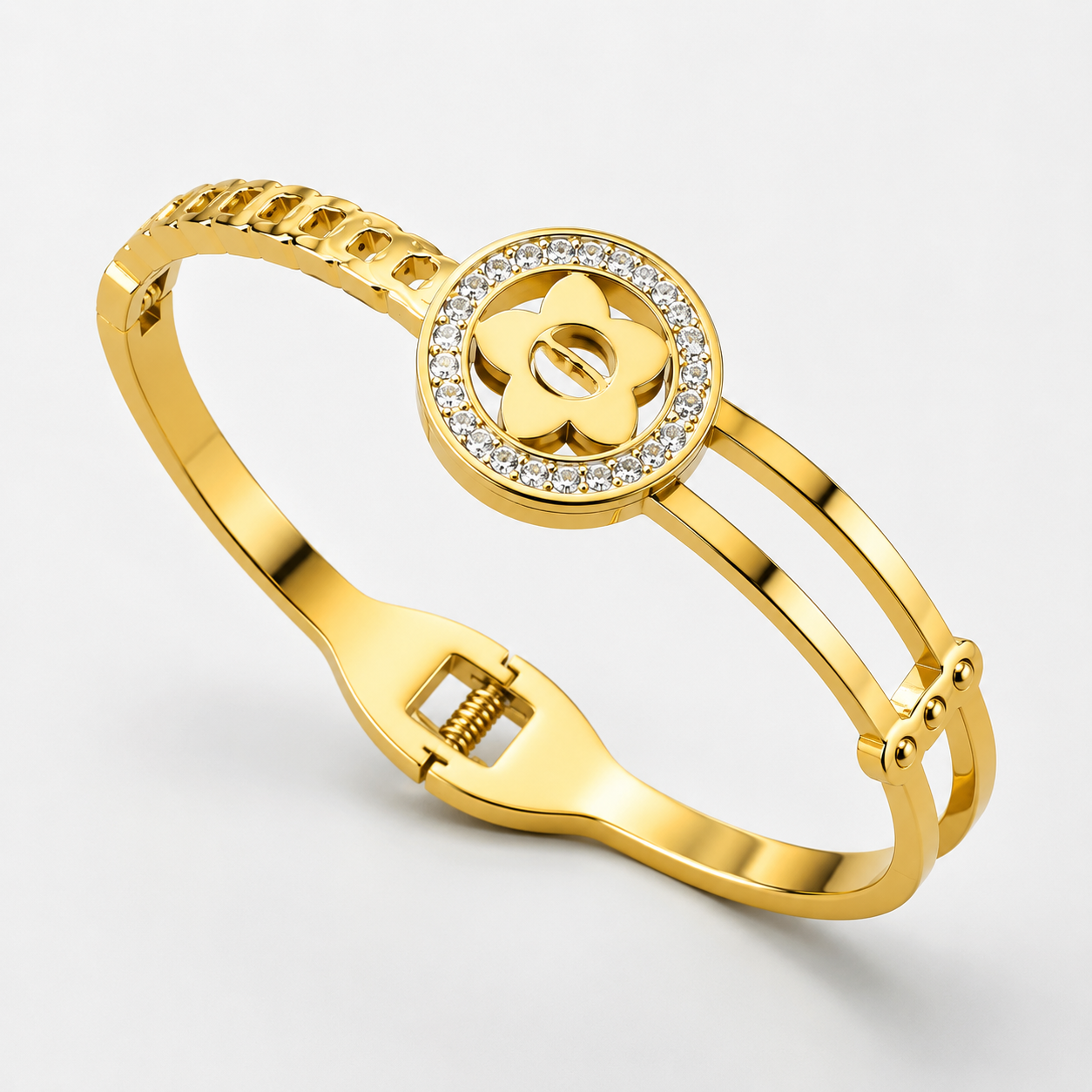 Aadrika Ruby Red Stone Studded Bangle