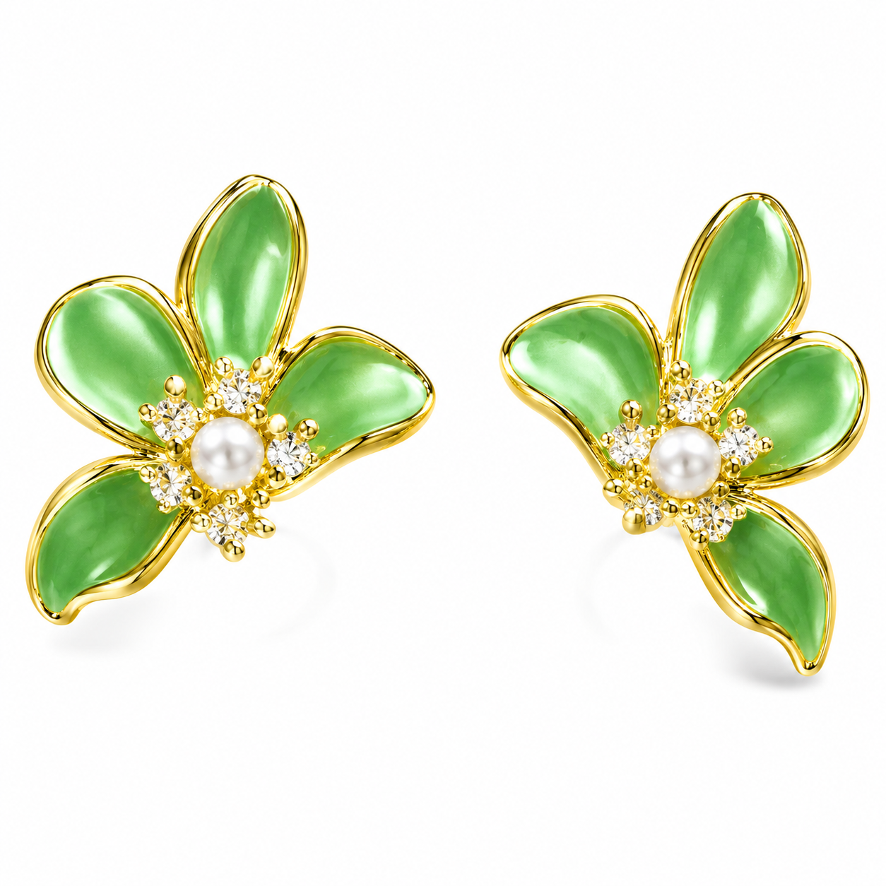 Roshni Pearl Drop Dangler Earrings