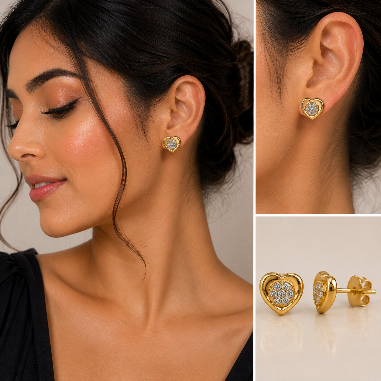Aditi Sparkling Starburst Studs