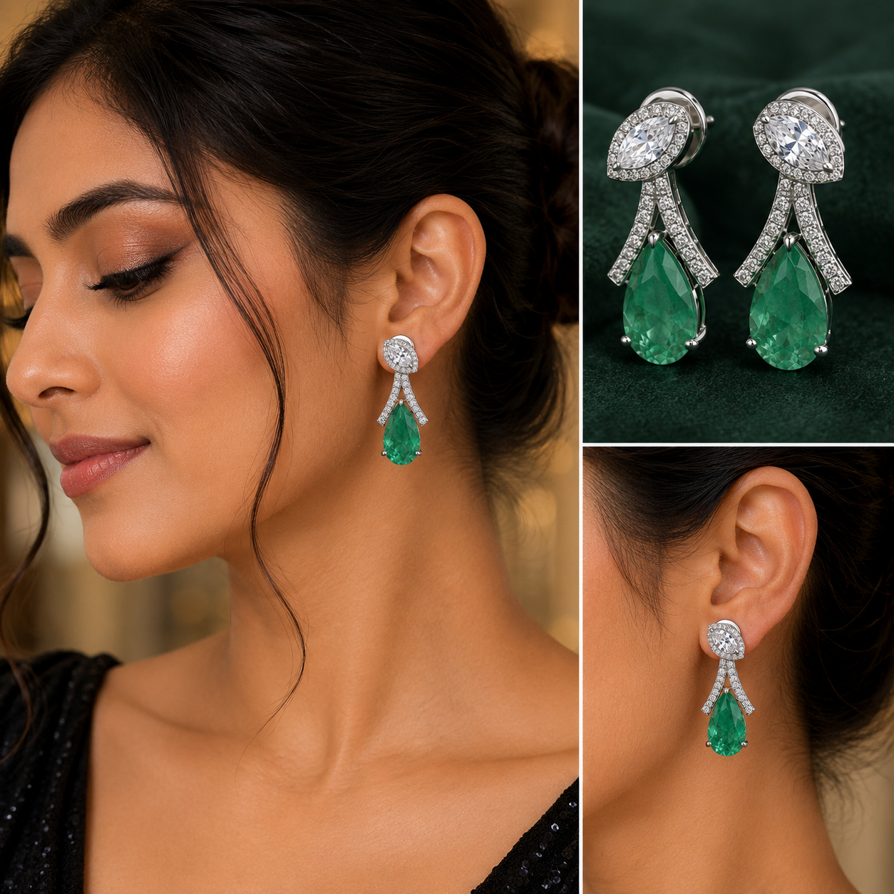 Vaidehi Temple Heritage Jhumka Earrings