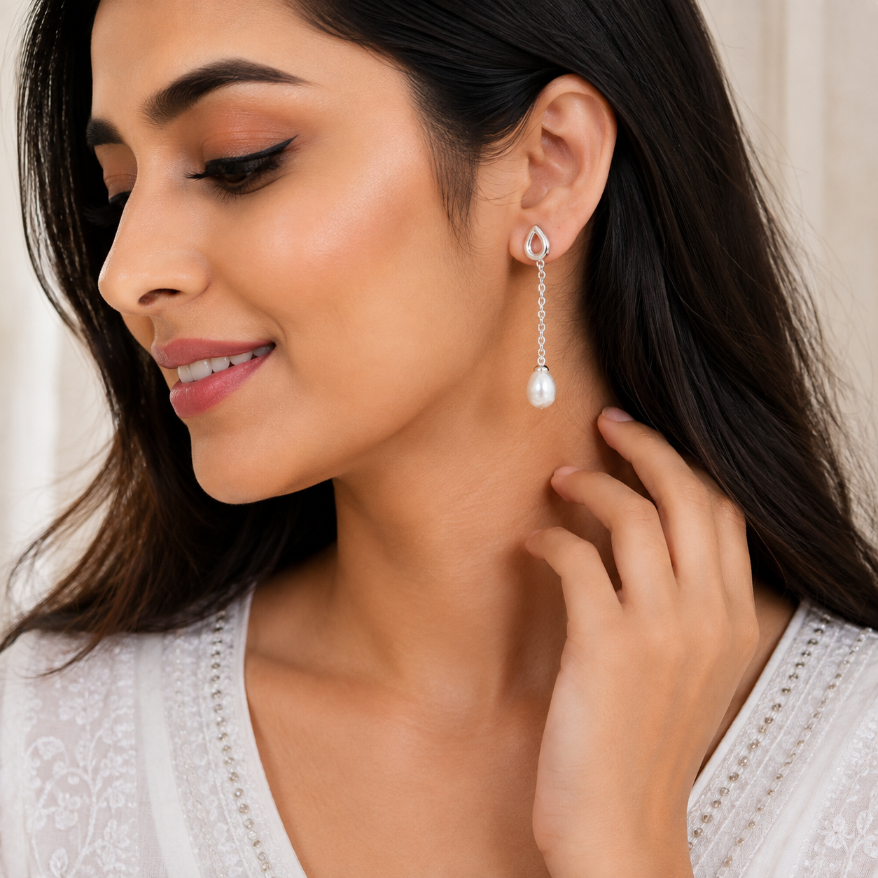 Ojasvi Emerald Ruby Cluster Earrings